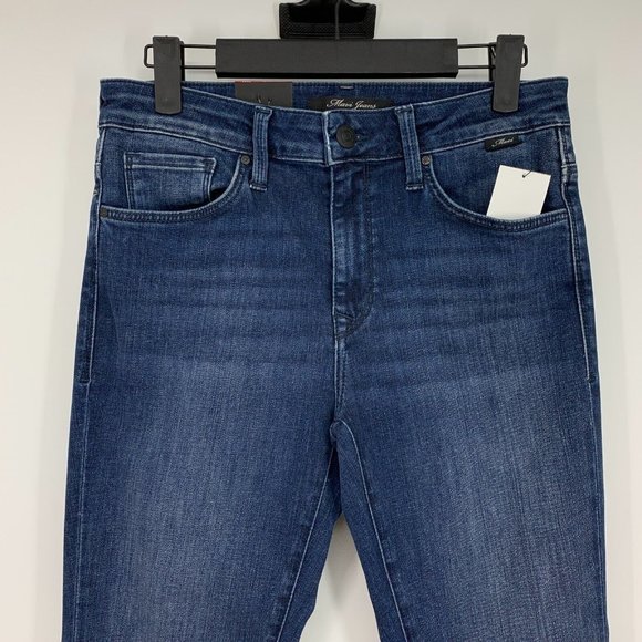 Mavi Jeans Tess High Rise Skinny Blue Denim NWT - Picture 2 of 11